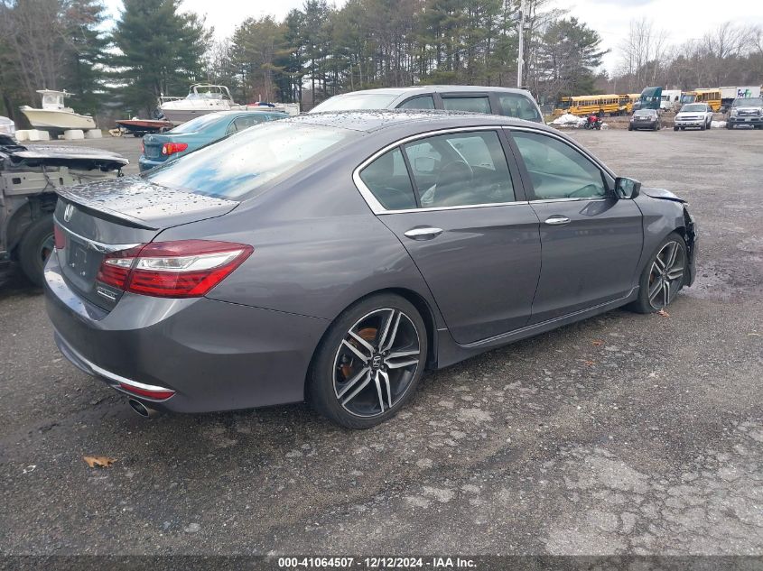 VIN 1HGCR2F18HA262452 2017 Honda Accord, Sport Se no.4