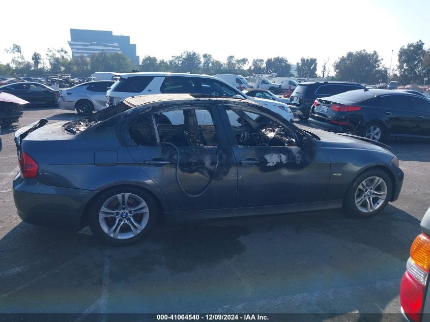 2008 BMW 328I VIN: WBAVC53568FZ84469 Lot: 41064540