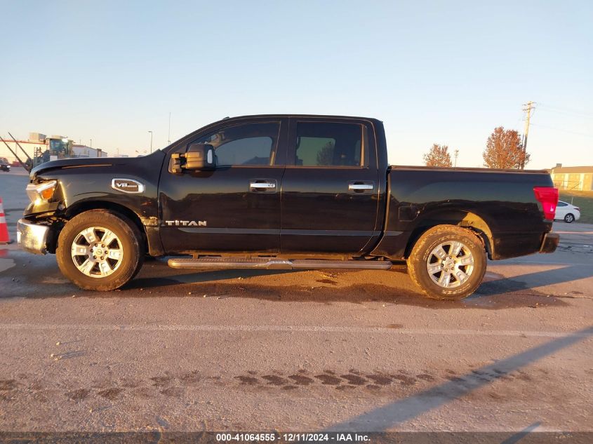 2017 Nissan Titan Platinum Reserve/Pro-4X/S/Sl/Sv VIN: 1N6AA1E57HN500163 Lot: 41064555