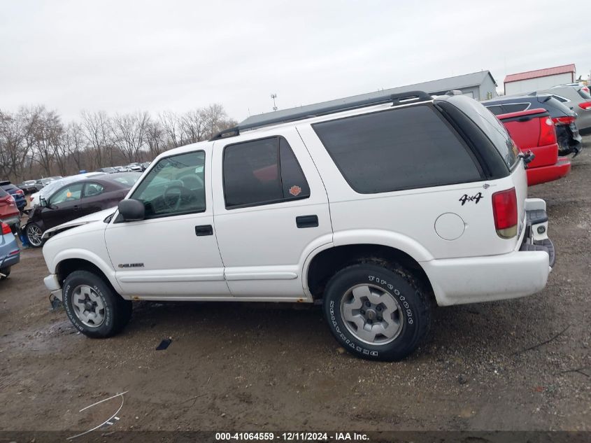 2004 Chevrolet Blazer Ls VIN: 1GNDT13X64K155645 Lot: 41064559