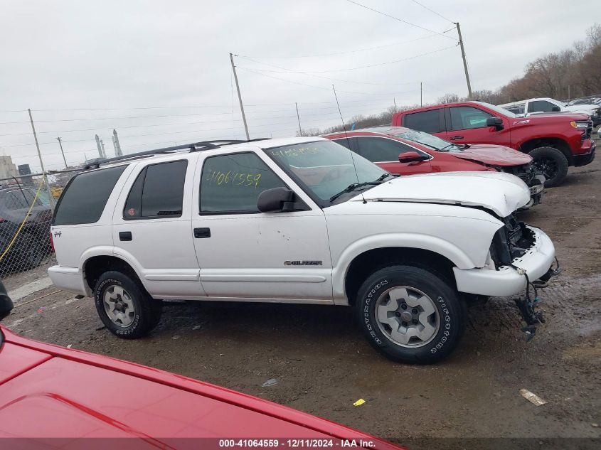 2004 Chevrolet Blazer Ls VIN: 1GNDT13X64K155645 Lot: 41064559