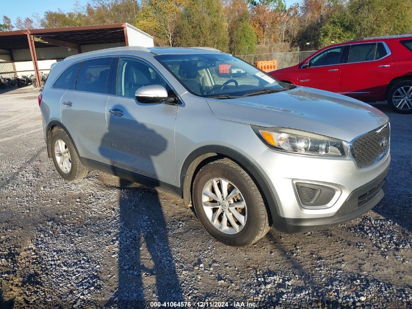 VIN 5XYPG4A37HG279057 2017 KIA Sorento, 2.4L Lx no.1