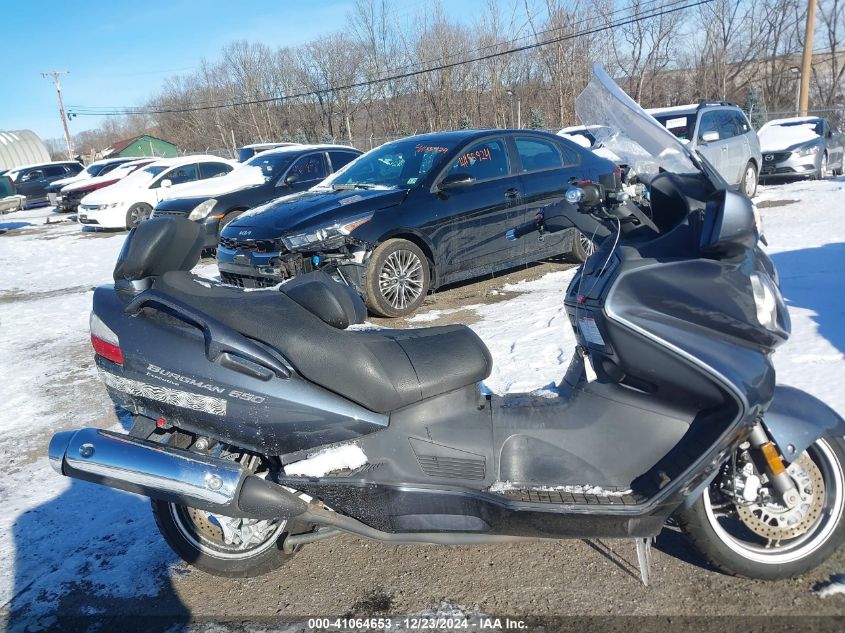 2012 Suzuki An650 A VIN: JS1CP51B7C2100752 Lot: 41064653