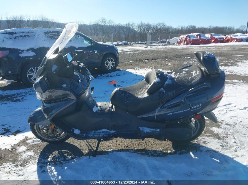 2012 Suzuki An650 A VIN: JS1CP51B7C2100752 Lot: 41064653