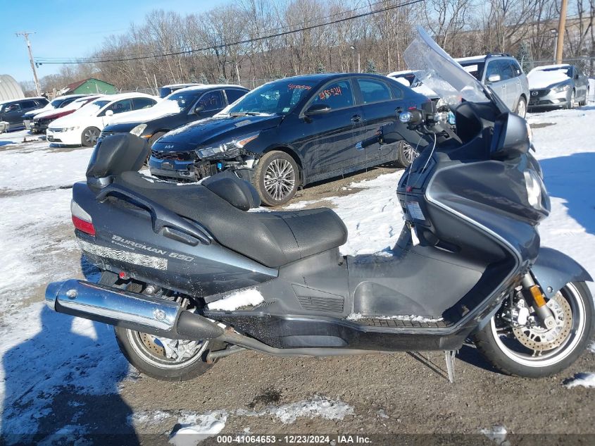 2012 Suzuki An650 A VIN: JS1CP51B7C2100752 Lot: 41064653