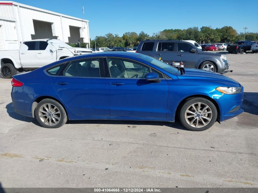 VIN 3FA6P0HD3HR320993 2017 Ford Fusion, SE no.13