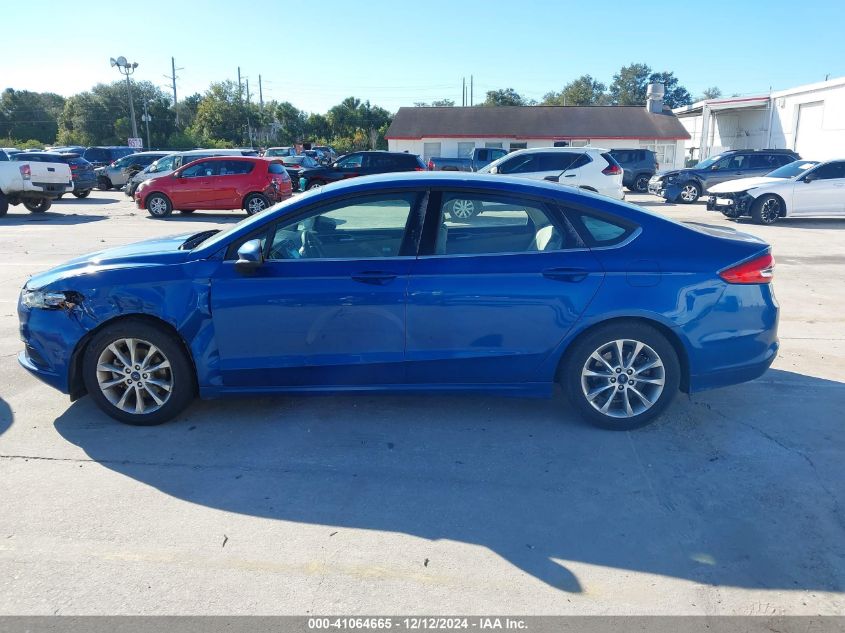 VIN 3FA6P0HD3HR320993 2017 Ford Fusion, SE no.14