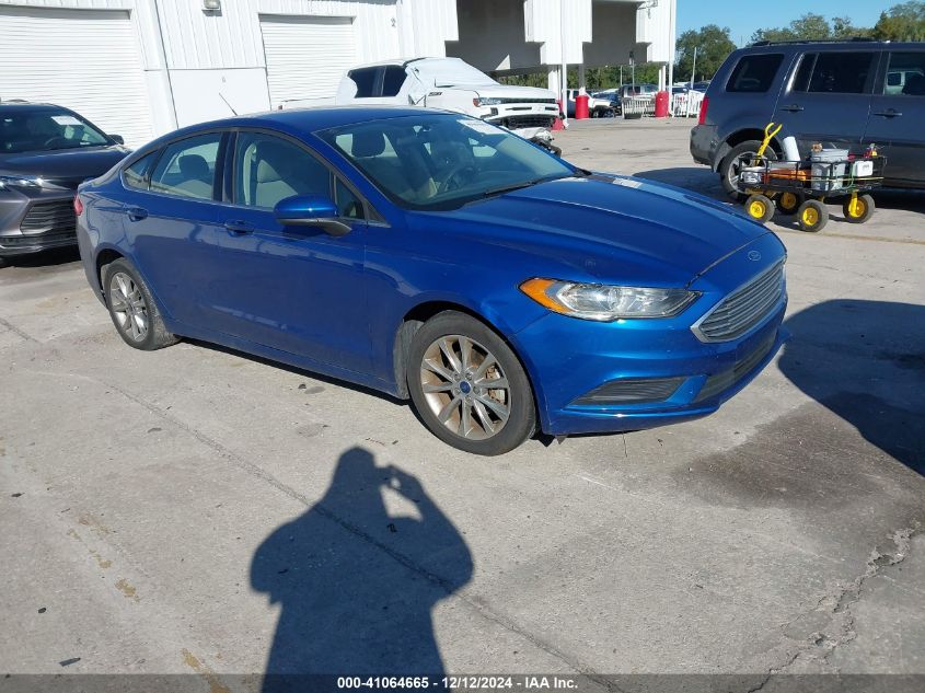 VIN 3FA6P0HD3HR320993 2017 Ford Fusion, SE no.1