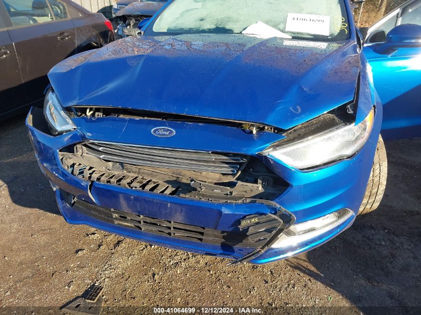 VIN 3FA6P0HD3HR143152 2017 Ford Fusion, SE no.6