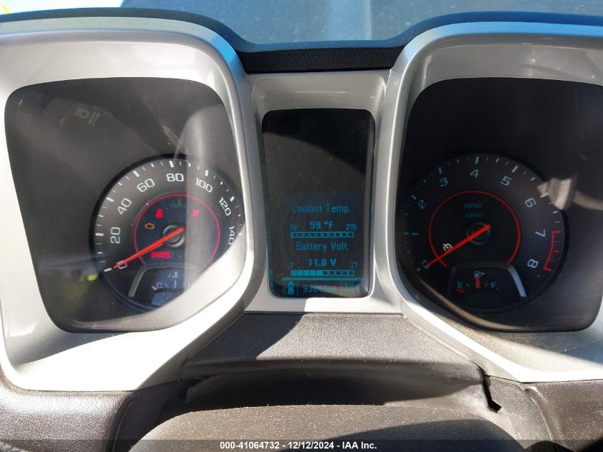 2014 CHEVROLET CAMARO VIN: 2G1FE1E39E9157701