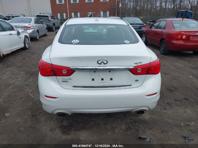 VIN JN1BV7AR5FM404917 2015 Infiniti Q50, Premium no.16