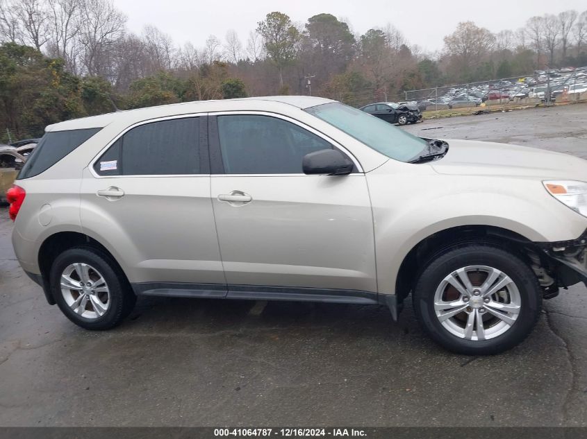 2014 CHEVROLET EQUINOX LS - 2GNALAEK0E6155598