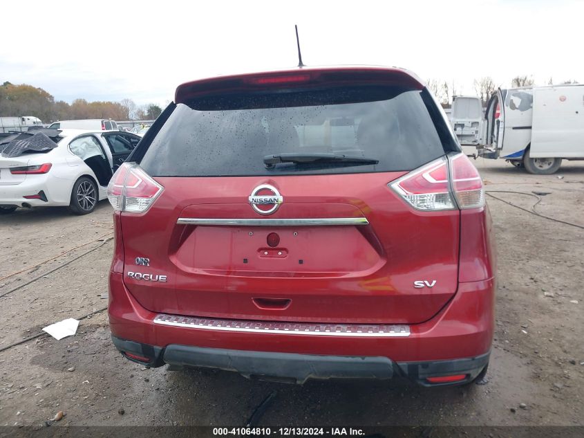 VIN KNMAT2MT4GP726599 2016 Nissan Rogue, SV no.16