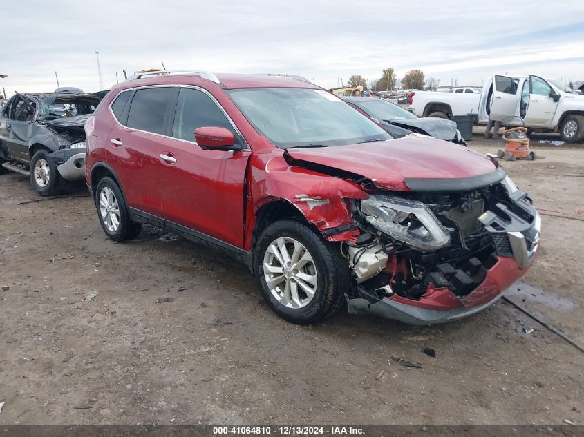 VIN KNMAT2MT4GP726599 2016 Nissan Rogue, SV no.1