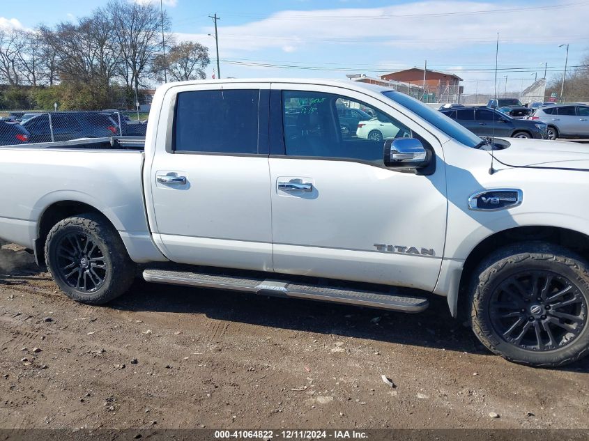 2017 Nissan Titan Sl VIN: 1N6AA1E58HN527307 Lot: 41064822