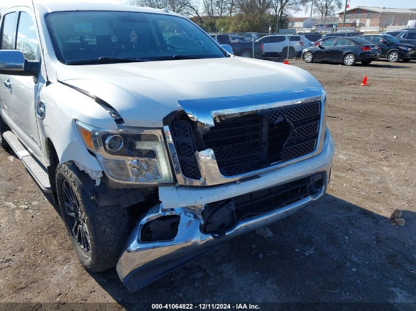 2017 Nissan Titan Sl VIN: 1N6AA1E58HN527307 Lot: 41064822