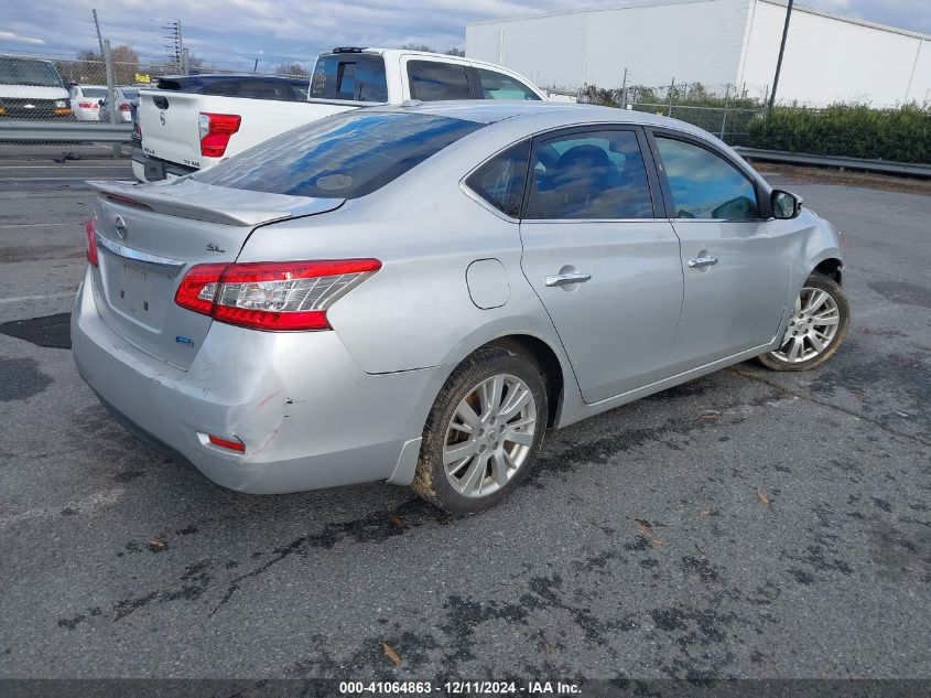 VIN 3N1AB7AP5EY208314 2014 Nissan Sentra, SL no.4