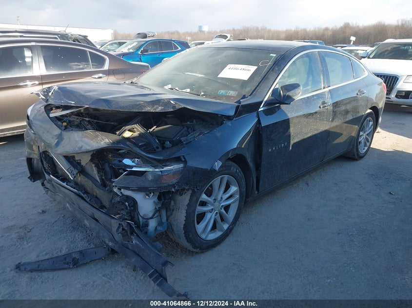 2017 CHEVROLET MALIBU VIN: 1G1ZE5ST2HF203017