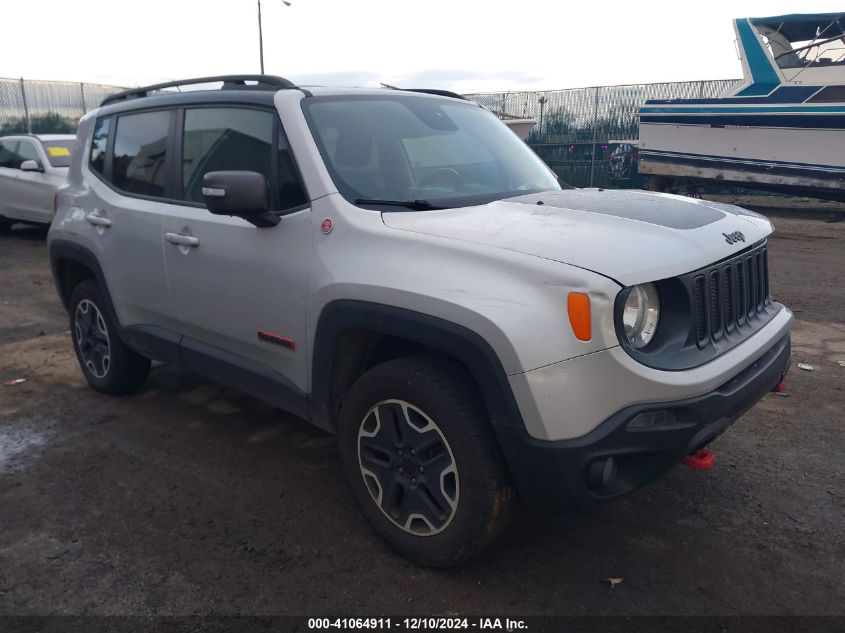 VIN ZACCJBCT4GPD51591 2016 Jeep Renegade, Trailhawk no.1