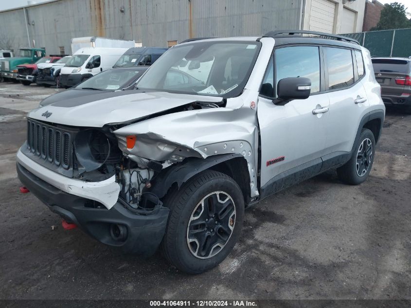 VIN ZACCJBCT4GPD51591 2016 Jeep Renegade, Trailhawk no.2