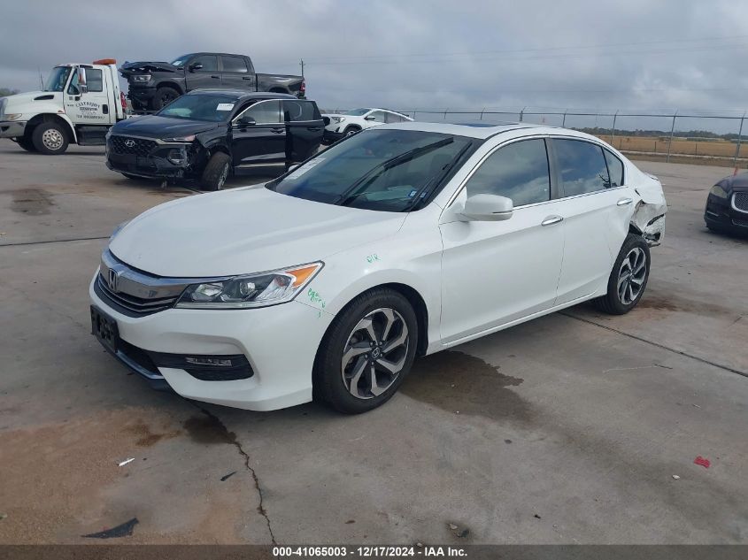 VIN 1HGCR2F79HA110684 2017 Honda Accord, EX no.2