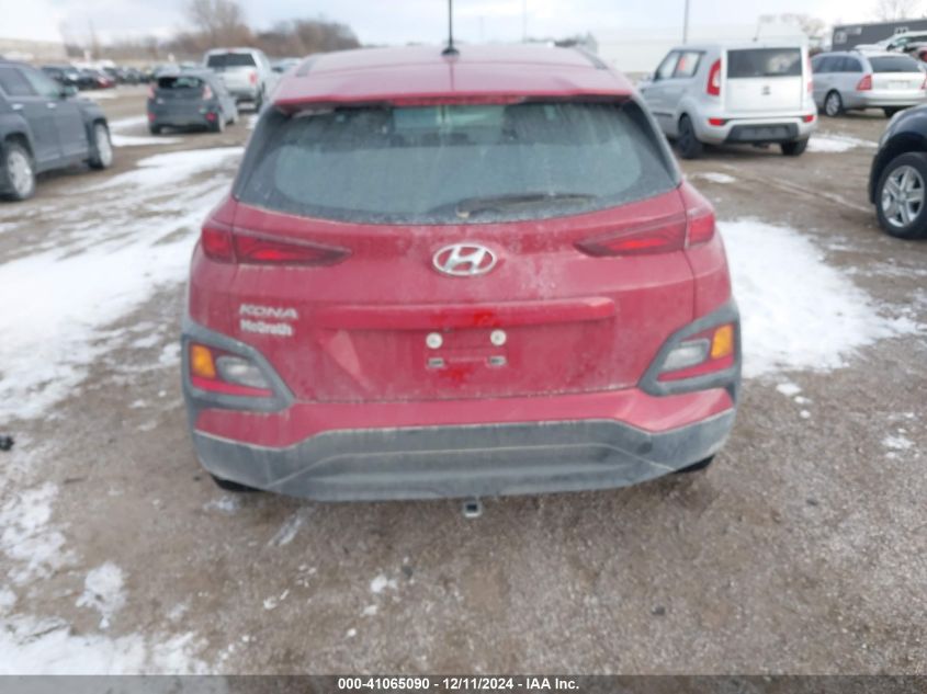 2020 Hyundai Kona Se VIN: KM8K12AA4LU574828 Lot: 41065090