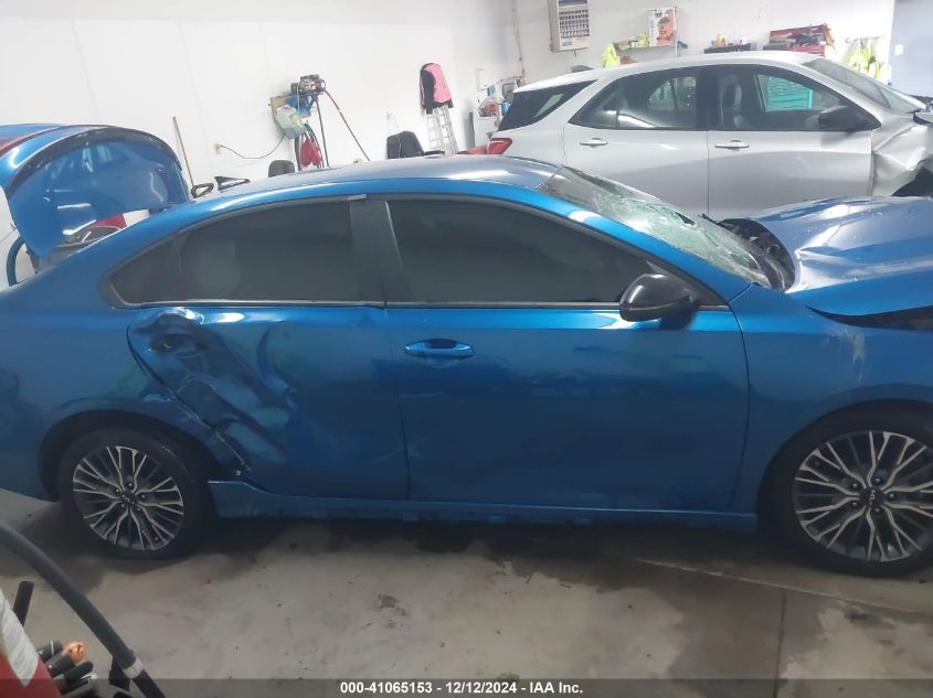 VIN 3KPF54AD9NE449566 2022 KIA Forte, Gt-Line no.14