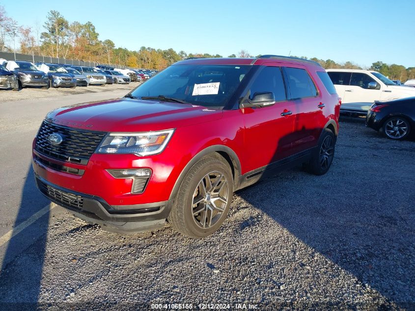 VIN 1FM5K8GT8KGB02859 2019 FORD EXPLORER no.2