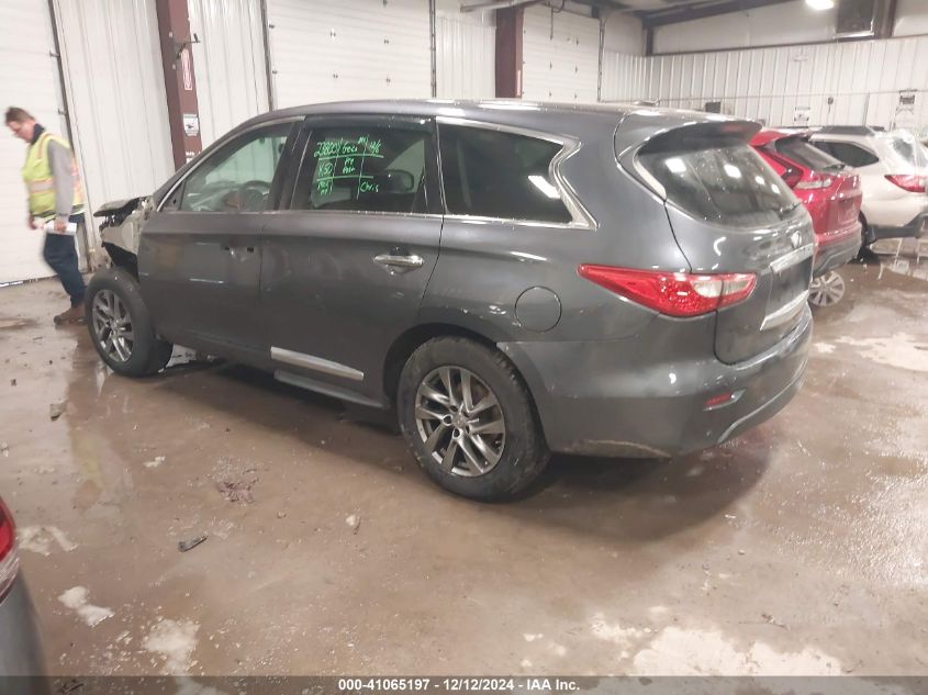 VIN 5N1AL0MM9EC527528 2014 Infiniti QX60 no.3