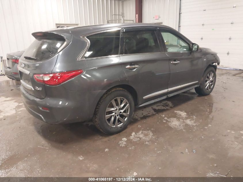 VIN 5N1AL0MM9EC527528 2014 Infiniti QX60 no.4