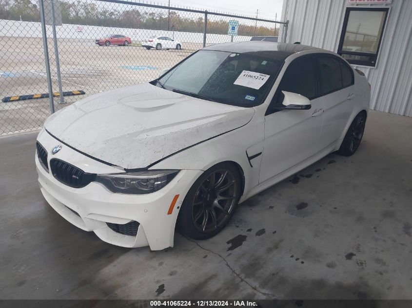 VIN WBS8M9C56J5J80164 2018 BMW M3, CS no.2