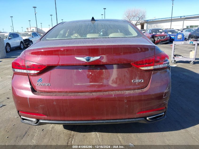 2016 Hyundai Genesis 3.8 VIN: KMHGN4JE8GU138613 Lot: 41065290