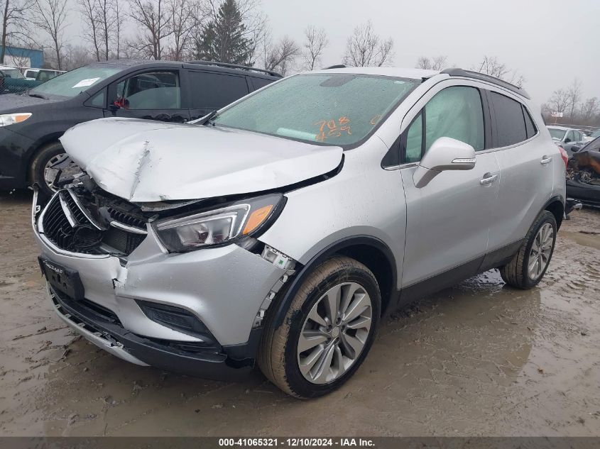 VIN KL4CJESB5KB708459 2019 BUICK ENCORE no.2