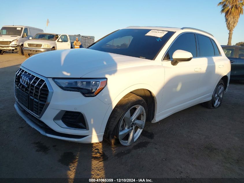 VIN WA1AUCF38M1132624 2021 Audi Q3, Premium 40 Tfsi... no.2