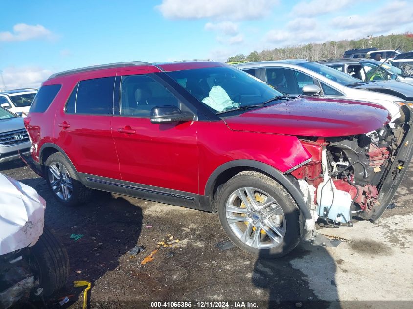 2016 Ford Explorer Xlt VIN: 1FM5K7D82GGA16870 Lot: 41065385