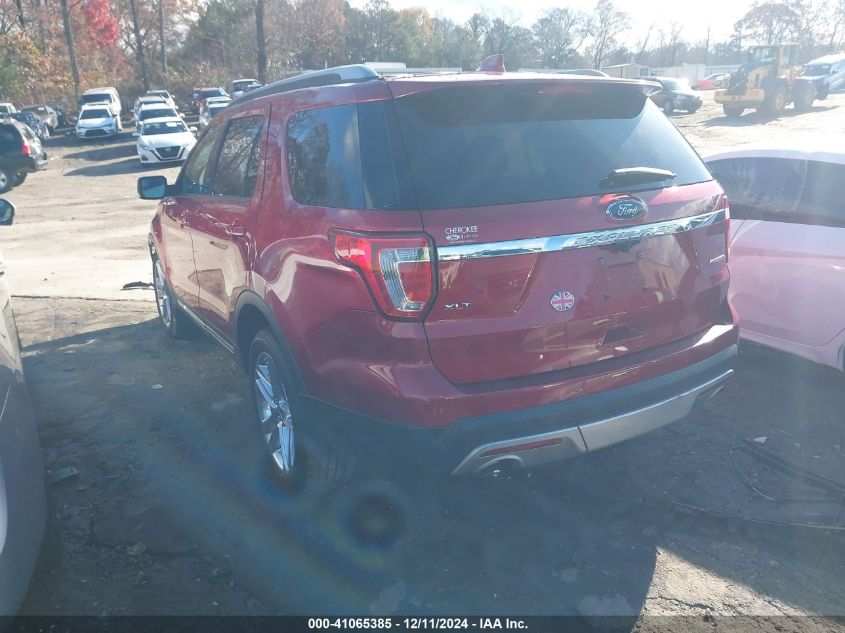 VIN 1FM5K7D82GGA16870 2016 Ford Explorer, Xlt no.3