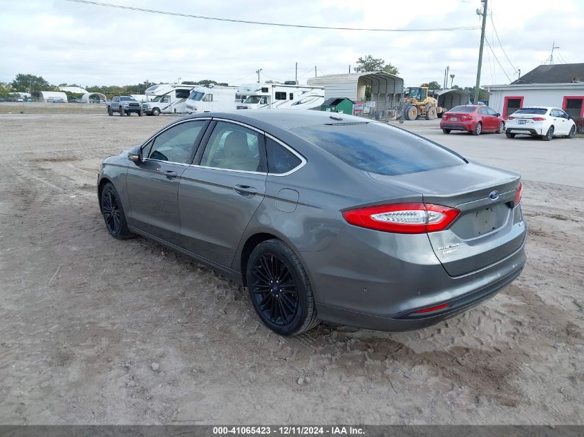 VIN 3FA6P0HD9ER282083 2014 Ford Fusion, SE no.3