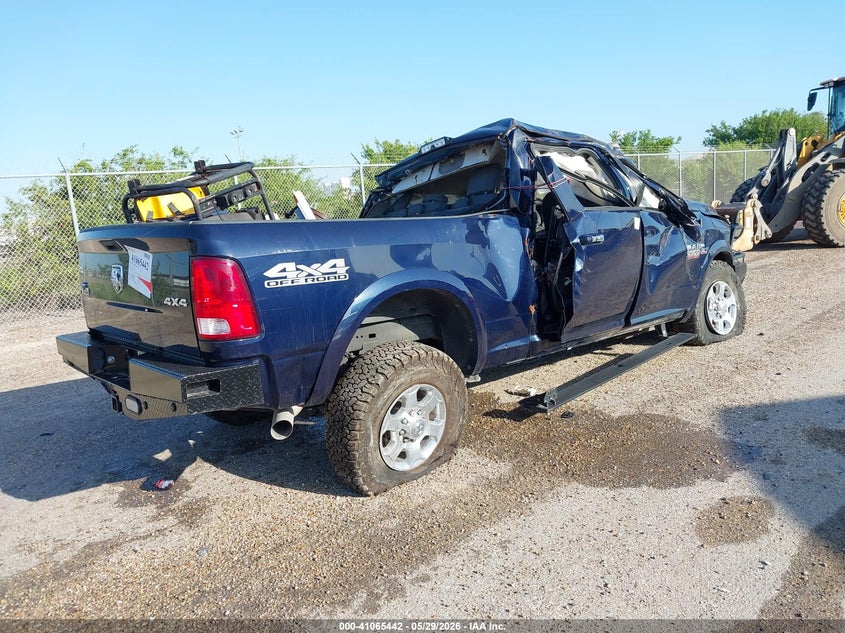 Vin: 3c6ur5dl1hg553120, lot: 41555408, ram 2500 big horn  4x4 6'4 box 20174
