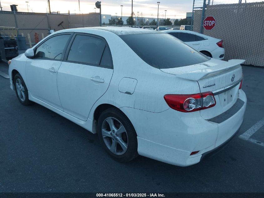 VIN 5YFBU4EE3DP185052 2013 Toyota Corolla, S no.3