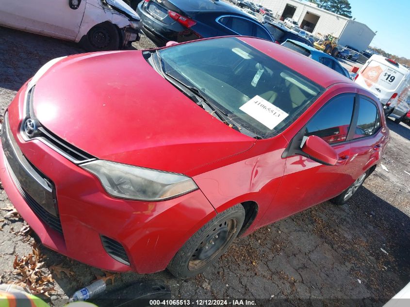 VIN 2T1BURHEXFC371716 2015 Toyota Corolla, LE no.2