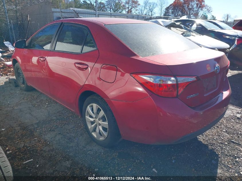 2015 TOYOTA COROLLA LE - 2T1BURHEXFC371716