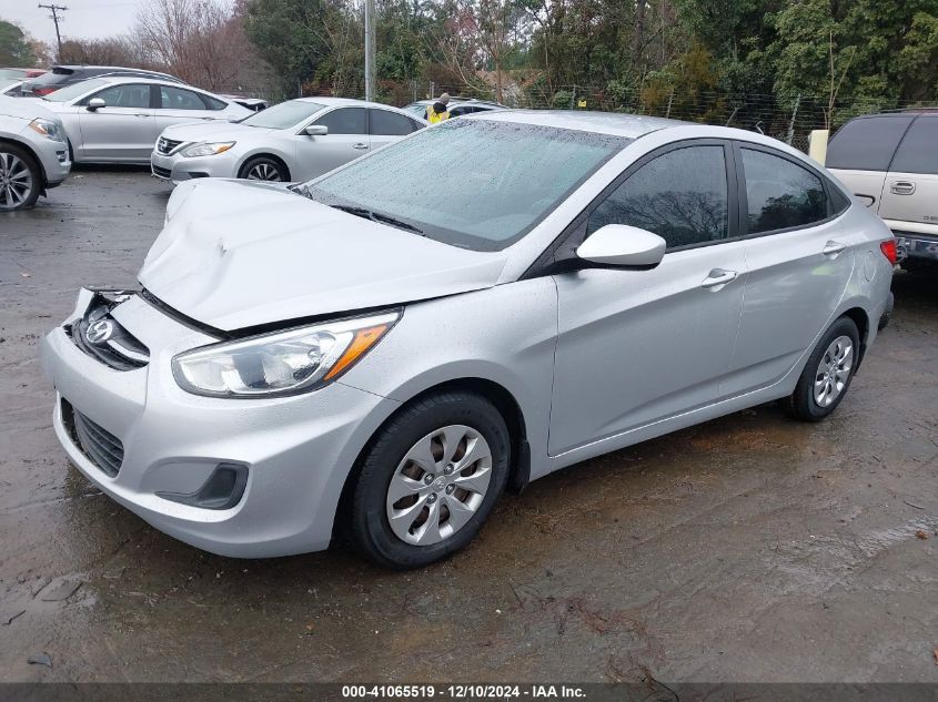 VIN KMHCT4AE0FU866655 2015 Hyundai Accent, Gls no.2