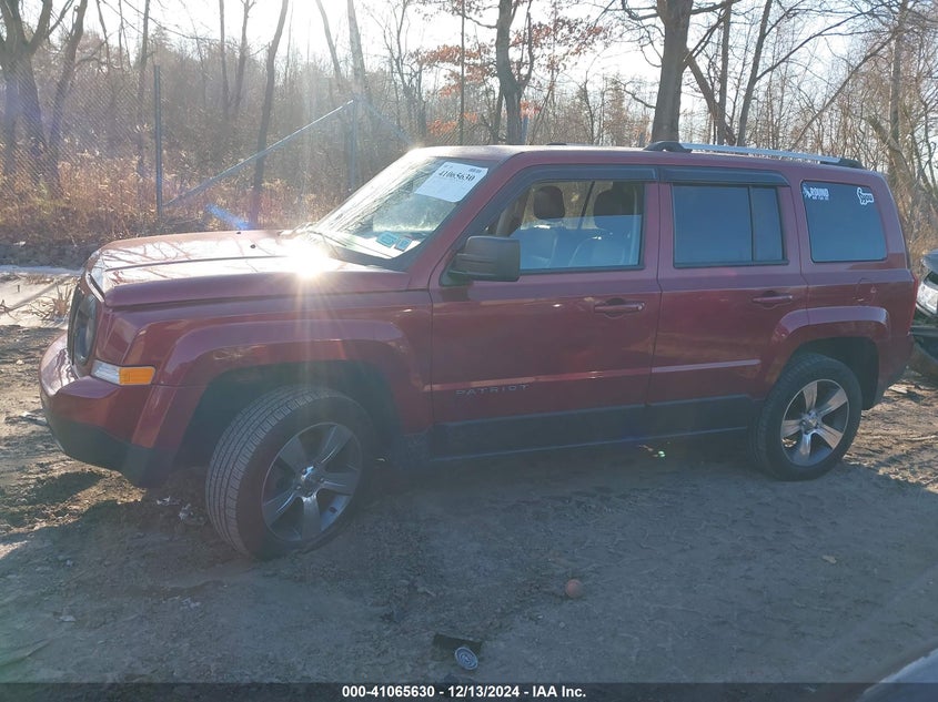 2016 JEEP PATRIOT LATITUDE - 1C4NJRFB1GD646716