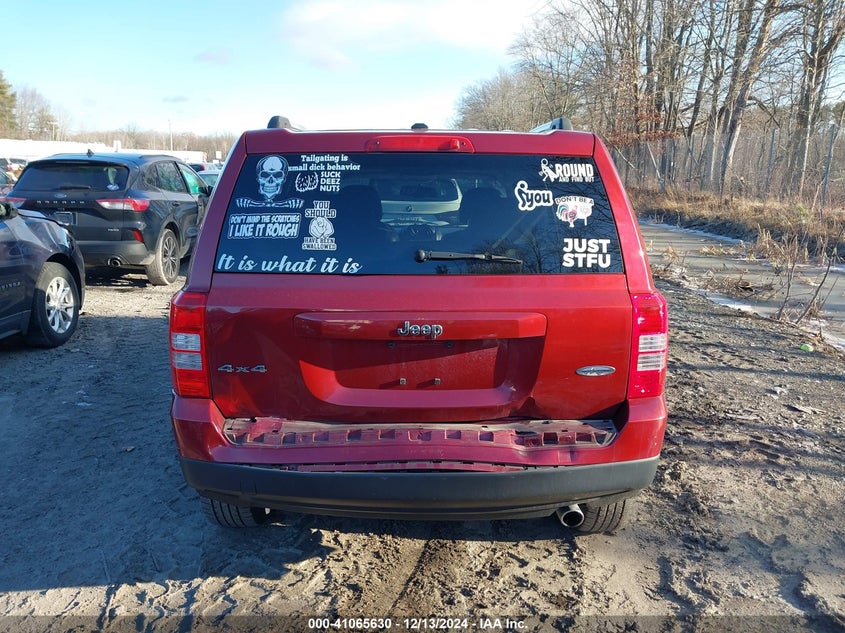 2016 JEEP PATRIOT LATITUDE - 1C4NJRFB1GD646716