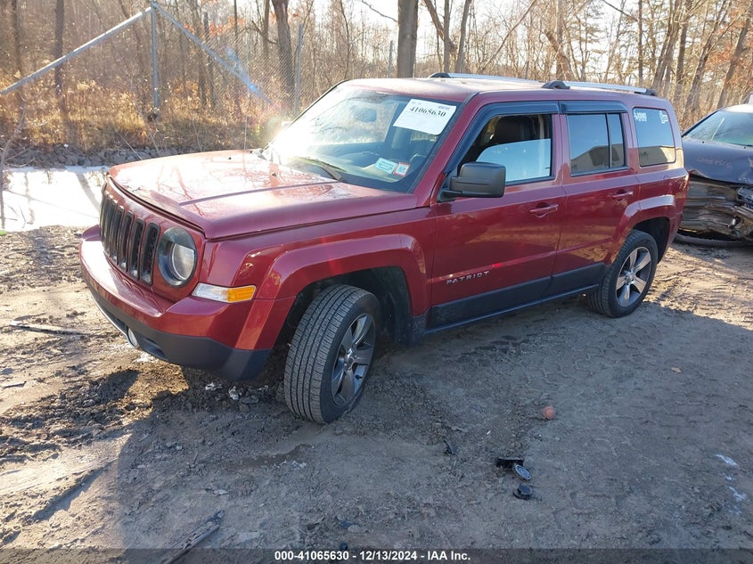 2016 JEEP PATRIOT LATITUDE - 1C4NJRFB1GD646716