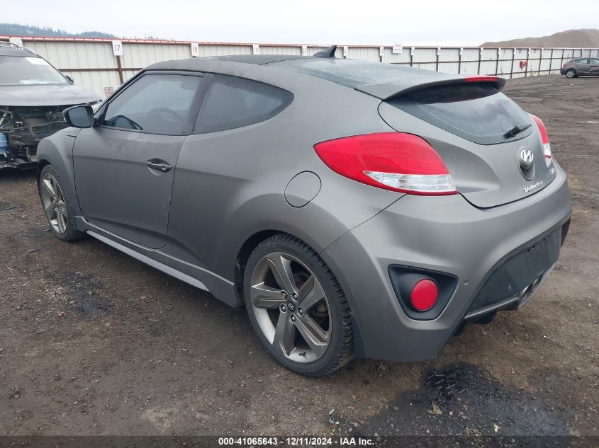 2015 HYUNDAI VELOSTER TURBO - KMHTC6AE4FU243759