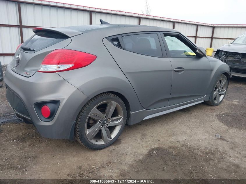 2015 HYUNDAI VELOSTER TURBO - KMHTC6AE4FU243759