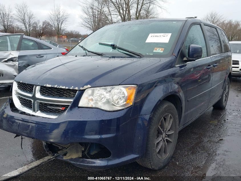 VIN 2C4RDGCG0HR818326 2017 Dodge Grand Caravan, Sxt no.2