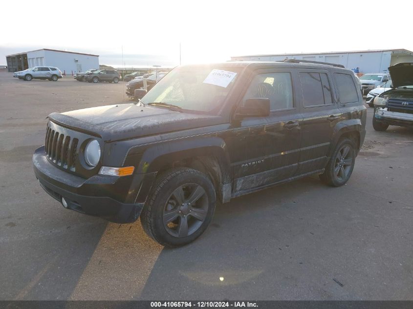 VIN 1C4NJPFA1ED853972 2014 Jeep Patriot, High Altitude no.2