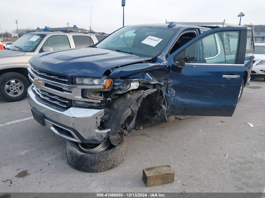 2019 Chevrolet Silverado 1500 Ltz VIN: 1GCRYGED7KZ242223 Lot: 41066003